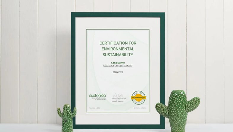 Sustonica launches as first sustainability certification for rentals