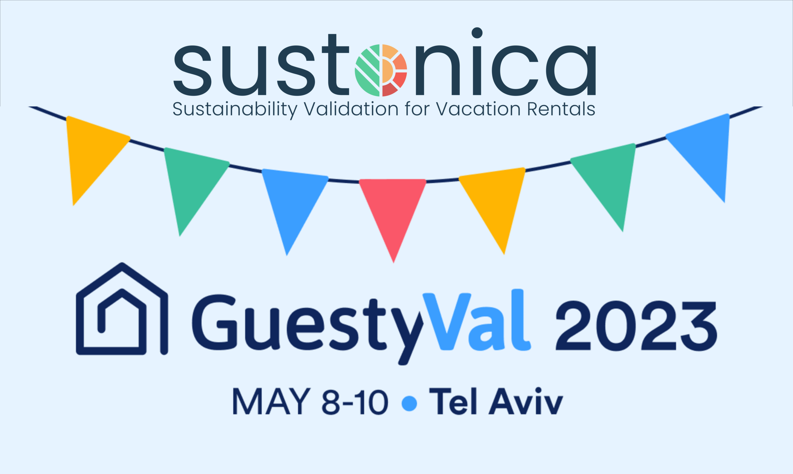 Vanessa De Souza Lage at GuestyVal 2023 - Check Out My New Sustainability Badge Panel